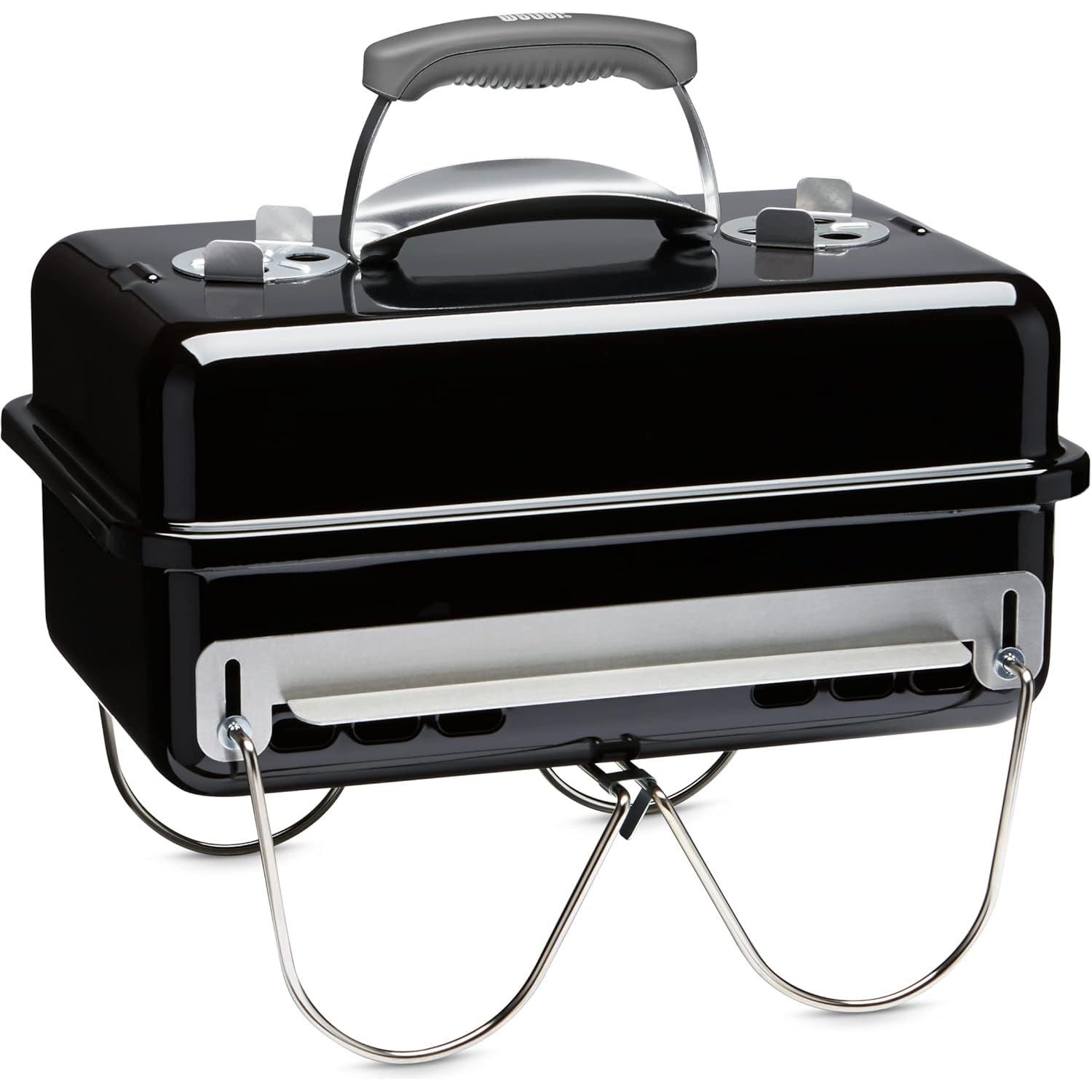 Buy Weber,Weber Go-Anywhere Portable Barbecue Grill, Black, Tabletop Camping BBQ with Lid, Porcelain-Enamelled Bowl - Gadcet UK | UK | London | Scotland | Wales| Near Me | Cheap | Pay In 3 | Outdoor Grills